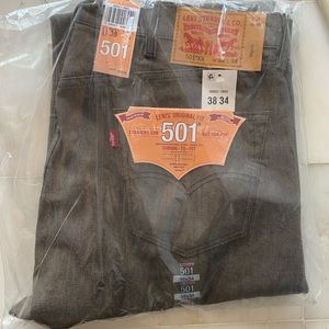 Men’s Levi’s Straight Leg 501XX Original Fit Jeans